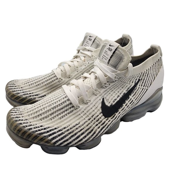 Nike Air Vapormax Flyknit 3 Zebra Black White Mens Size 10.5 AJ6900-105 main image 7